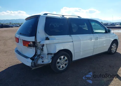 2004 Honda Odyssey Ex from USA, damaged, VIN 5FNRL18634B007366